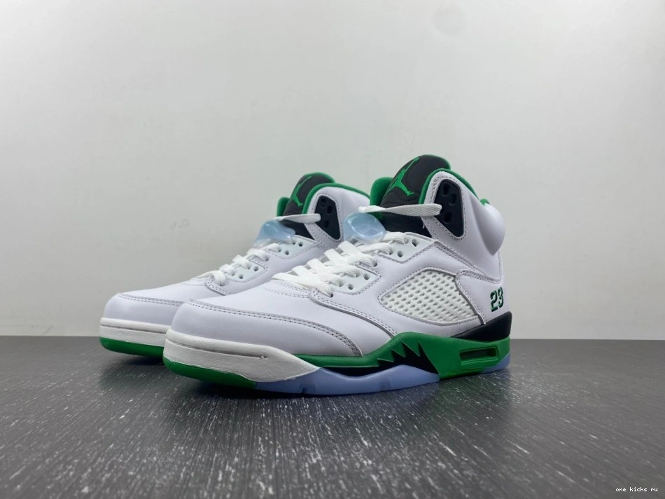 Rep Onekick Jordan Breathable DD9336- Retro  5 Green 3994 Lucky 1027